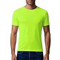 Tip: Please refer to the size chart in the picture before purchasing. If you are unsure of your size or prefer a looser fit, you can buy one size up. Material : This men's short sleeve t-shirt is made of comfortable fabric, lightweight, breathable an...