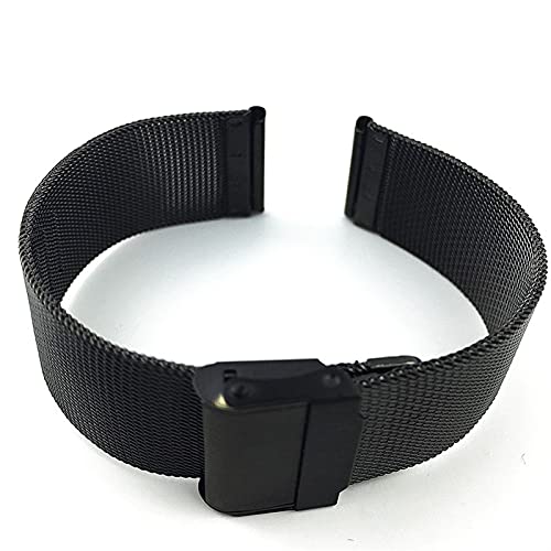 Bracelet montre acier inoxydable à double verrouillage et arc réglable - 6