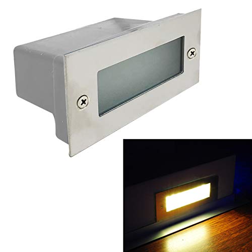 Foco empotrable de 15 marcas led distancia de las marcas de la avenida clida luz 4W externa 220v ip65 Cover
