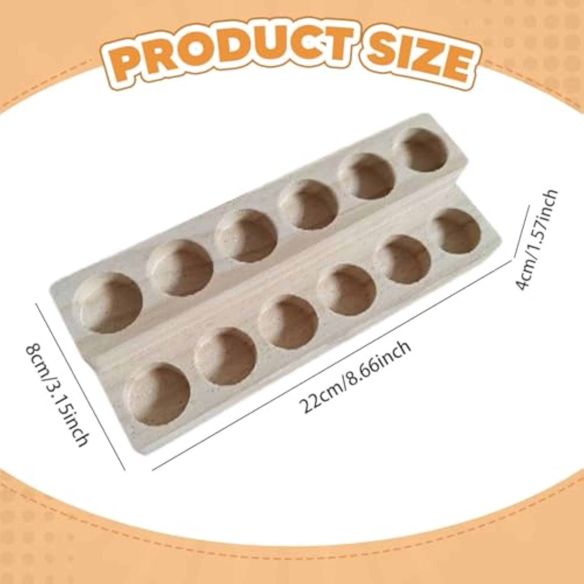 Wooden Essential Oils Storage Rack Nail Polish Holder