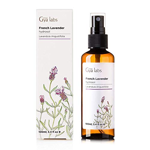 Eau florale de lavande - 100% d'hydrolat pur en aérosol pour le sommeil, le linge de maison, le visage, le toner pour le visage, le corps et la chambre - 100ml