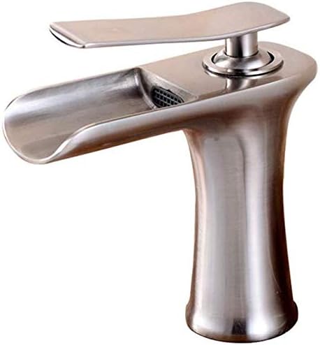 LT Faucet Black All Copper Single Handle Antique European Bathroom Washbasin Basin Hot and Cold Faucet,Stunt