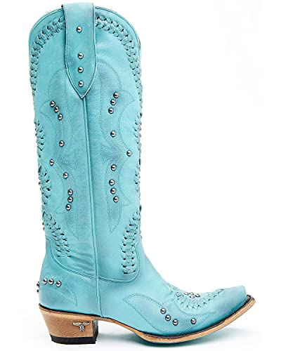 Turquoise Blaze Cossette Boot by Lane Boots2