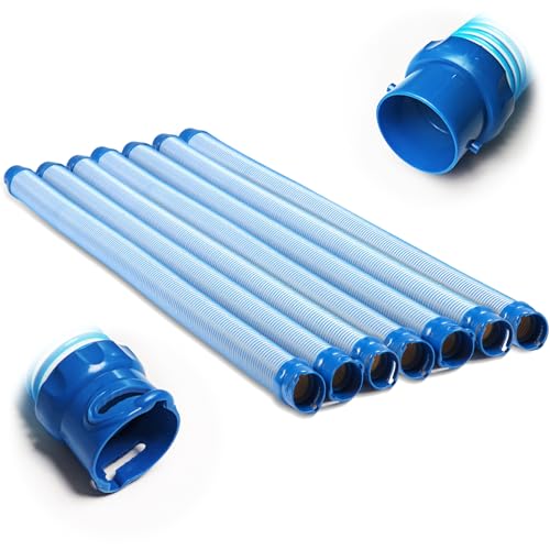 7-Pack Pool Cleaner Hose for X7 T3 T5 MX6 MX8, 39 in Swimming Pool Vacuum Hose Replacement Kit, R0527700 X38210S Twist Lock MX6 Replacement Parts