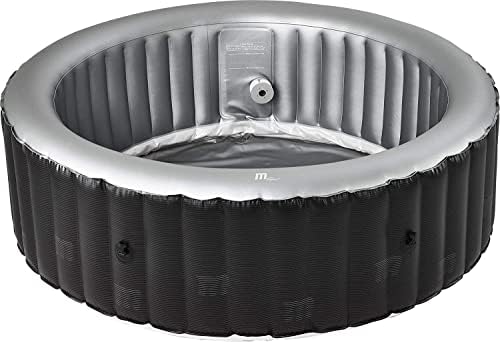 Tekapo Latest Mspa Portable Hot Tub Square 6 Persons Outdoor Bubble Spa Pool Inflation Smart Filtration, UVC Sanitization Technology, 36 Degree Quick Heating