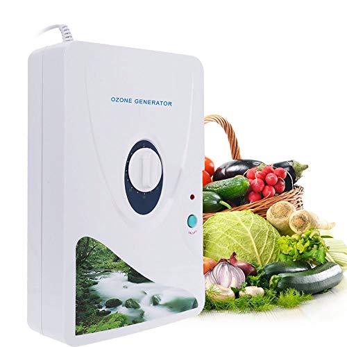 600 mg/h Ozônio Gerador Ozônio O3 Purificadores de Ar Temporizador Purificar Óleo Vegetal Carne Água