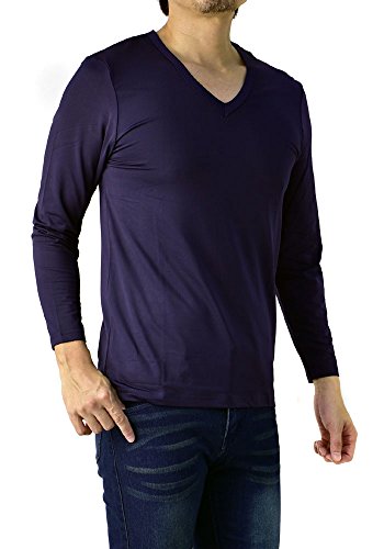 [FLAG ON CREW] (�t���O�I���N���[) �~���� �����Y V�l�b�N 9���� ���� �X�g���b�` �N�� �C���i�[ / E3J / XL navy�E�l�C�r�[