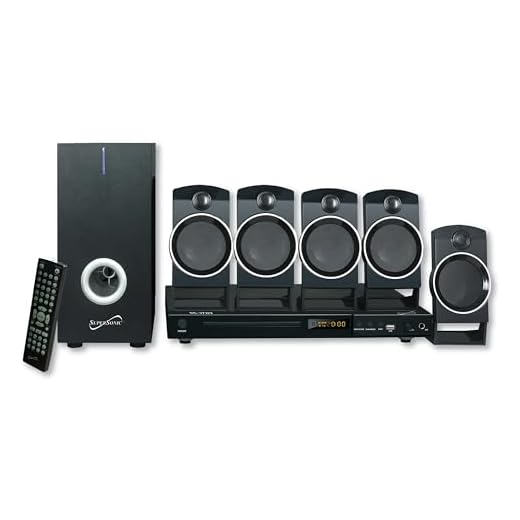 Supersonic SC37HT 5.1 Channel DVD Home Theater System