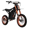 Tuttio Soleil01 Electric Dirt Bike For Adults Teens 13+, 2000W Electric Motorcycle 37MPH, 14"/12" Fat Tire Off-Road Electric Bike, 48V 21AH Battery, 45Miles Long Range Ebike for Mountain Adventure #4