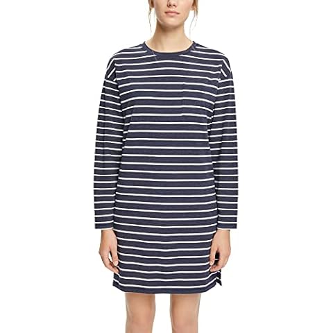 ESPRIT Jersey-Nachthemd mit Streifenmuster Cover