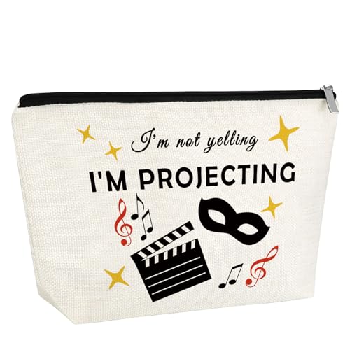 Theatre Teacher Gifts Makeup Bag Theatre Drama Gifts Mini Cosmetic Bag