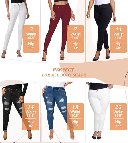 Image of Hybrid & Company Women's Stretch Denim Jeans