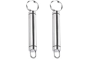 BESTonZON Stainless Steel Peach Pitter Set