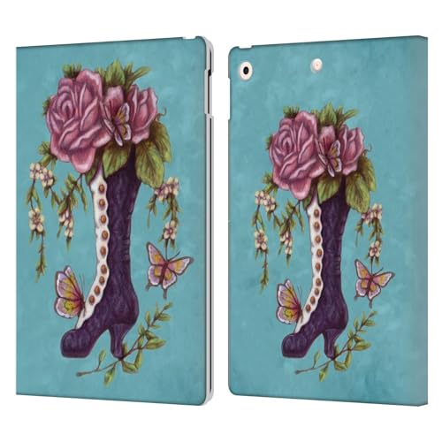 Étui portefeuille en cuir pour iPad 10.2 Brigid Ashwood Romance Vintage