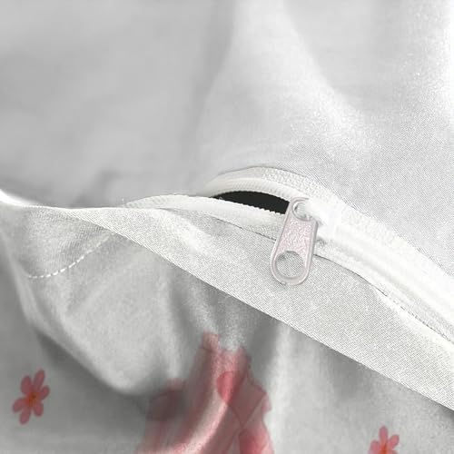 Housse de couette hypoallergique pour lit simple enfant motif danse - 8