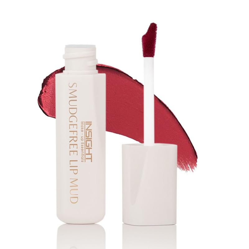 INSIGHT Smudge Free Lip Mud | Moisturizing Formula | Upto 12 Hrs Stay | Instant Matte Finish | Silky Smooth Texture (My Sunshine) – 3.5g