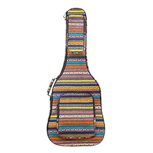 Glenmi Gitarrentasche 40 41 Zoll mit 3D-Taschen