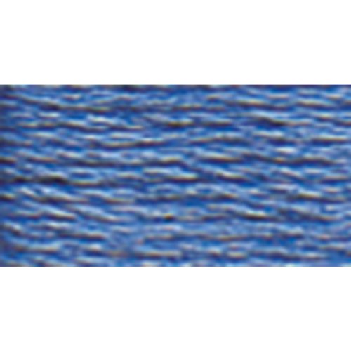Image of DMC 117-3838 Mouline Stranded Cotton Six Strand Embroidery Floss Thread, Dark Lavender Blue, 8.7-Yard