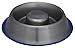Indipets Slow Feed Stainless Steel Dog Bowl Large
