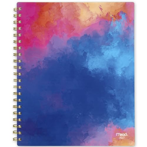 Mead 2027 Planner, Weekly & Monthly, 15-Month Oct-Dec, 8.5" x 11", Neochrome (1805-905-27)