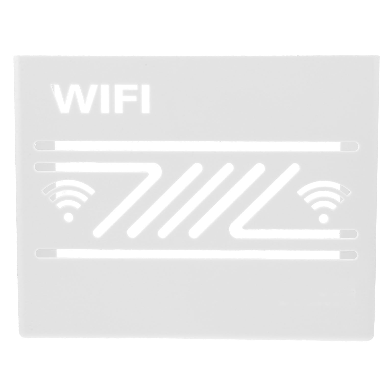 Caja para router wifi con diseño seguro de pared que oculta cables
