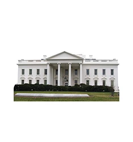 Image of Cardboard People White House Life Size Cardboard Cutout Standup