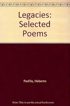 Hardcover Legacies: Selected Poems (English and Spanish Edition) Book