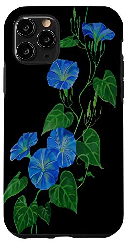 Iphone 11 Pro Victorian Style Morning Glory Wildflower Vine Case #TOP23
