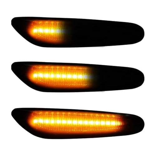 Indicador lateral LED dinámico para BMW E90 E91 E60 intermitente secuencial 3