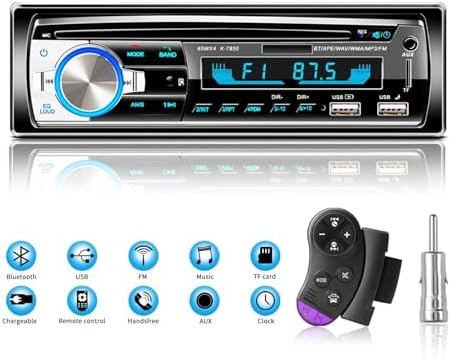 Autoradio Bluetooth USB, Lifelf Radio Voiture Récepteur avec Lect...