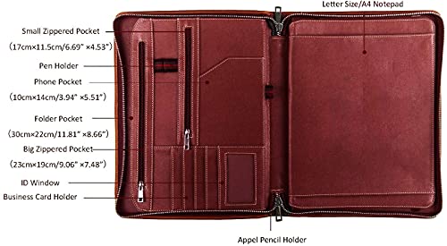 Jaald BINDER PADFOLIO Handmade Genuine Leather Business Portfolio By Jaald thumb #1