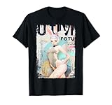 Couverture du magazine Vintage Girl Bunny Collage Modèle T-Shirt