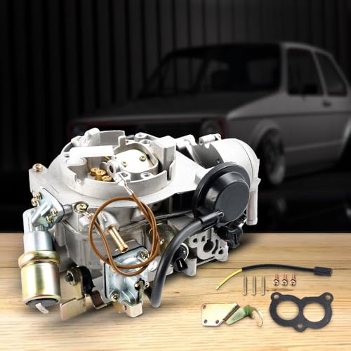 Artudatech Carburador para VW 027129016H Carburetor pieza de repuesto para Golf 2 para Jetta II 19E 72PS a partir de 01/86 U-kat Carburador Apto para Pierburg 2E carburador de repuesto Choke mecánico