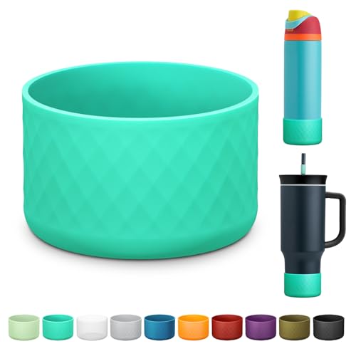Silicone Boot for Owala Water Bottle 24 oz, Anti-Slip Protective Sleeve for FreeSip/Twist/Flip Stainless Steel Water Bottles Accessories