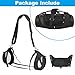 TXEsign Travel Carrying Strap for JBL Boombox 3/Boombox 3 Wi-Fi Waterproof Portable Speaker, Shoulder Strap with Two Side Covers Travel Carrying Pouch for JBL Boombox 3 (Black)