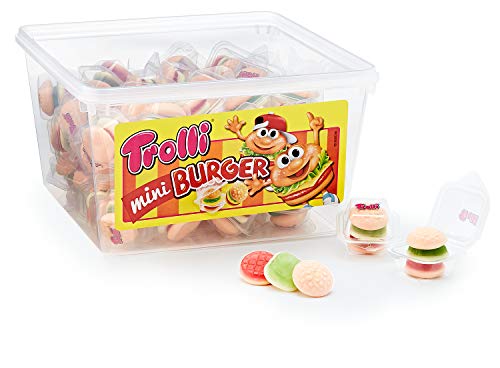 Mini Burger Bonbons Gummy Candy 60 Pièces