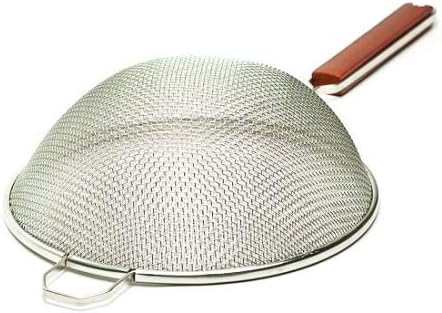 Colador de acero inoxidable de 10"