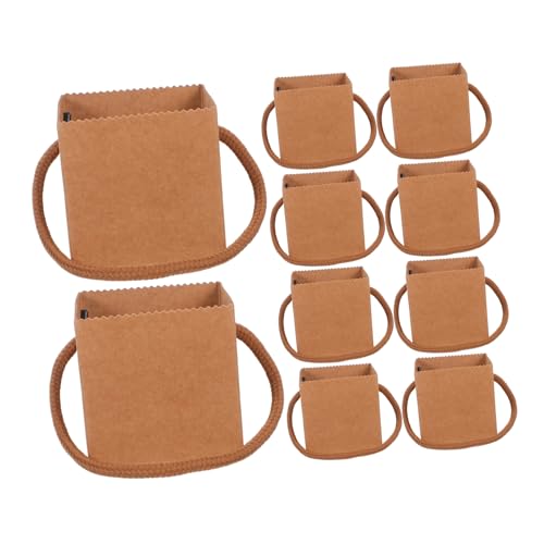 Sacs Kraft Papier Imperméables ULDIGI Petit Format pour Mini Plantes et Cadeaux