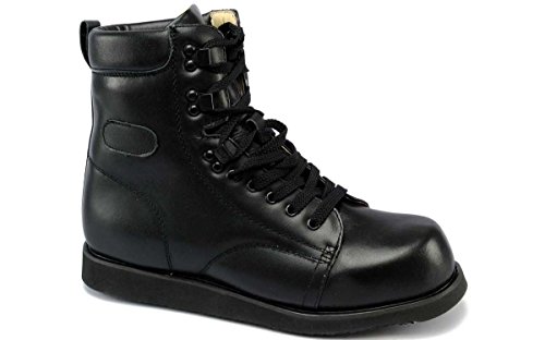 Mt. Emey 504 - Men's Supra-Depth Therapeutic Boots by Apis Black