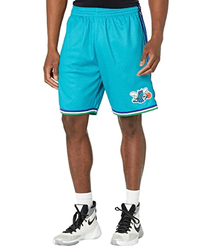 Mitchell & Ness NBA Road Swingman Shorts Hornets 99-00...