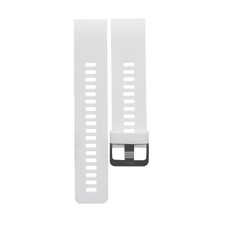 GHFHSG Correas de reloj deportivas de silicona impermeables para Garmin Forerunner 35, correa transpirable para exteriores para Garmin Forerunner 30, For Forerunner 30, Ágata