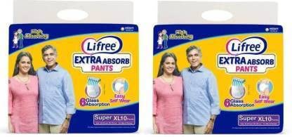 LIFREE Extra Large Size adult Diaper Pants Ambz - 20 Count