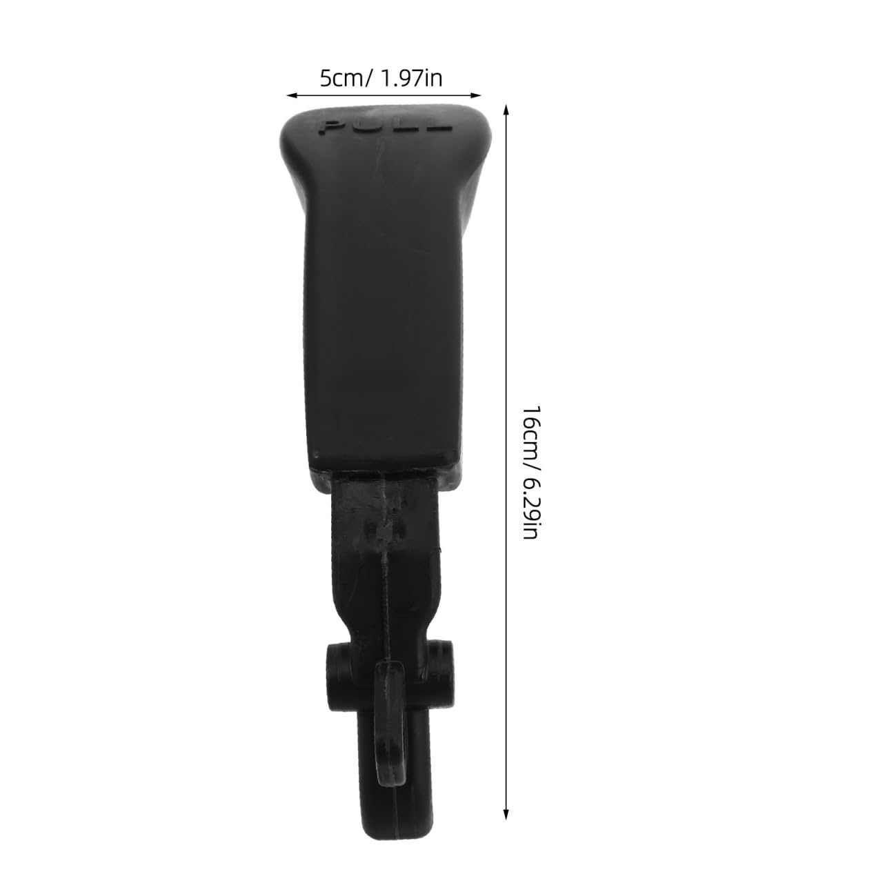 YARNOW Hebelgriff Ersatzteil für Eismaschine Slush-Eis Spender Griff für Schneekegelmaschine Zubehör Ersatz Hebel für Gewerbliche Gastro Eismaschinen und Heimgebrauch Schwarz 13x6.5 cm