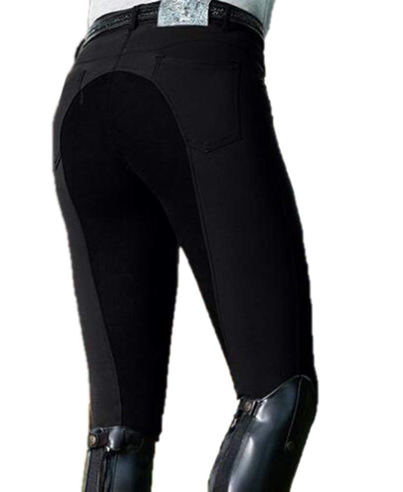 babao Women's Equine Riding Tights,Horse Riding Ladies Stretchy Jodhpurs