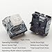 Kailh Box White V2 Switches for MX Mechanical Gaming Keyboard,5-Pin 45gf Clicky/Pre-Lubed/Dust&Waterproof Switches(White,90pcs)