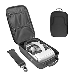 Reistas voor Oculus Quest 2/Oculus Quest All-in-one VR Gaming Headset Harde Draagtas Beschermende Hoes Opslagruimte