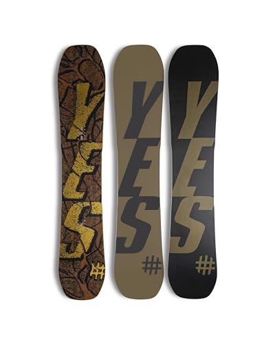 YES All-in Snowboard – Versatile Directional All-Mountain Board for Confident...