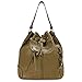 Scarleton Large Drawstring Handbag H107808 - Beige