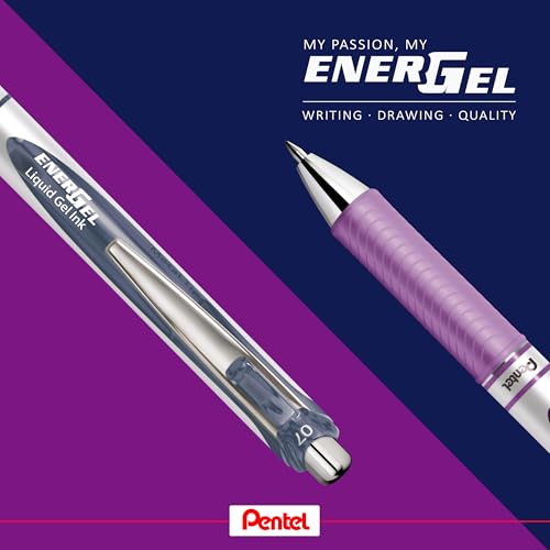 Pentel EnerGel Xm 0.7mm Rollerball - Purple