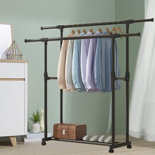 Porte-cintre pliable et réglable pour un rangement sur mesure - 4